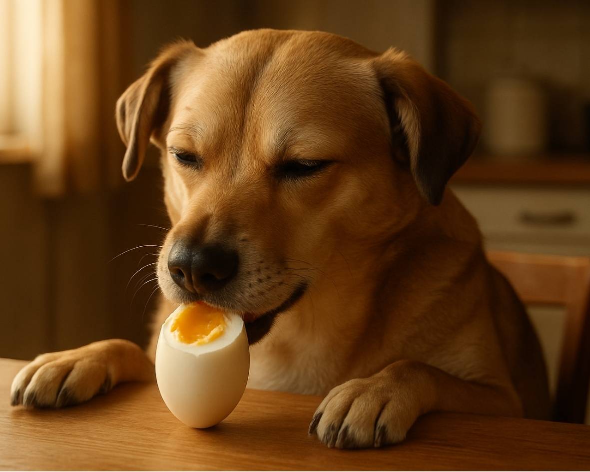 Dürfen Hunde Eier essen?