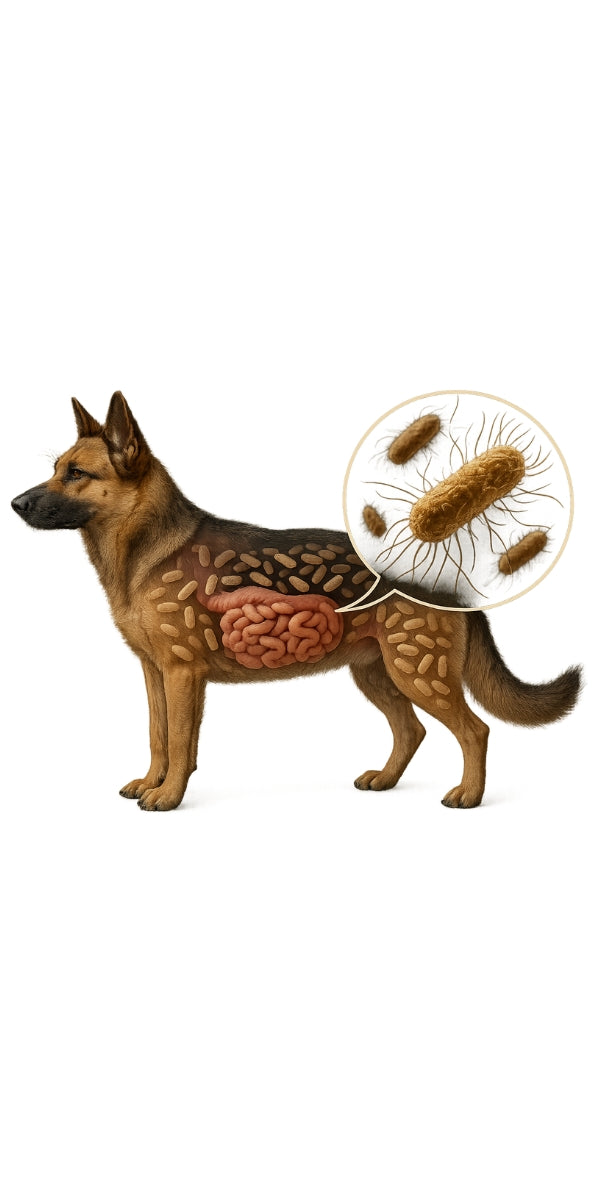 Was tun bei E. coli im Hundedarm?